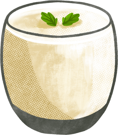 Pop Kitsch Textured Indian Food Lassi